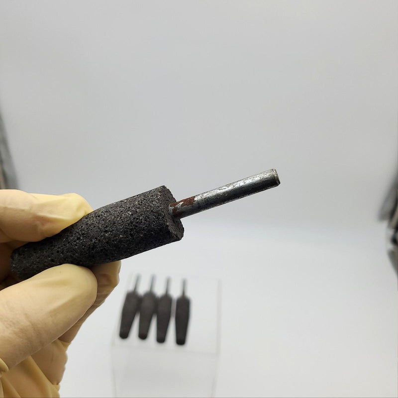 Norton 61463616457 Mounted Point 3/4" x 2-1/4" A1 Cone Zirconia Alumina 5 Pack 4