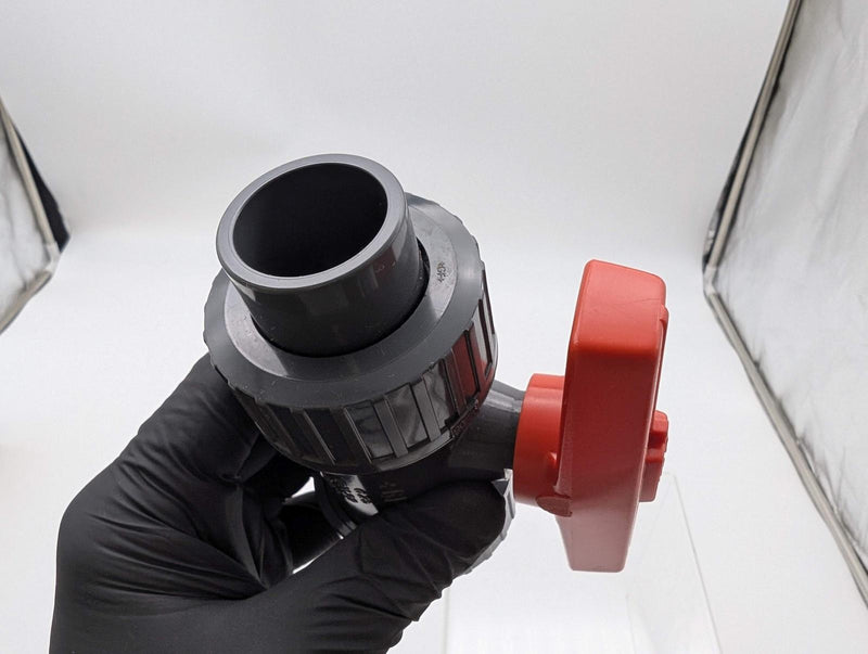 Georg Fischer 3/4" Ball Check Valve PVC Body FPM Seals 161.346.693 5