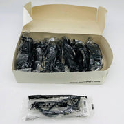 MCR Safety DL1150 Safety Glasses Black Lens Clear Nose Orbital Lightweight 9pk 1