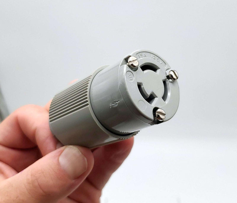 Arrow Hart 4731N Locking Plug 15A 125V 3 Pole 3 Wire Industrial Plug 1