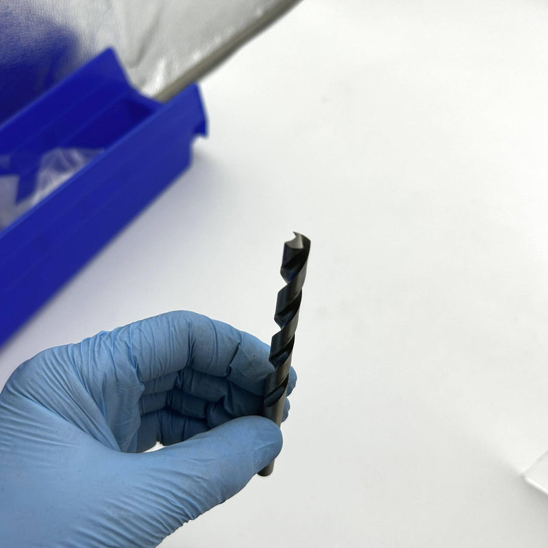 5pk Cle-Line C62877 Jobber Length Drill 1898 7.9mm General Purpose HSS Bright 7