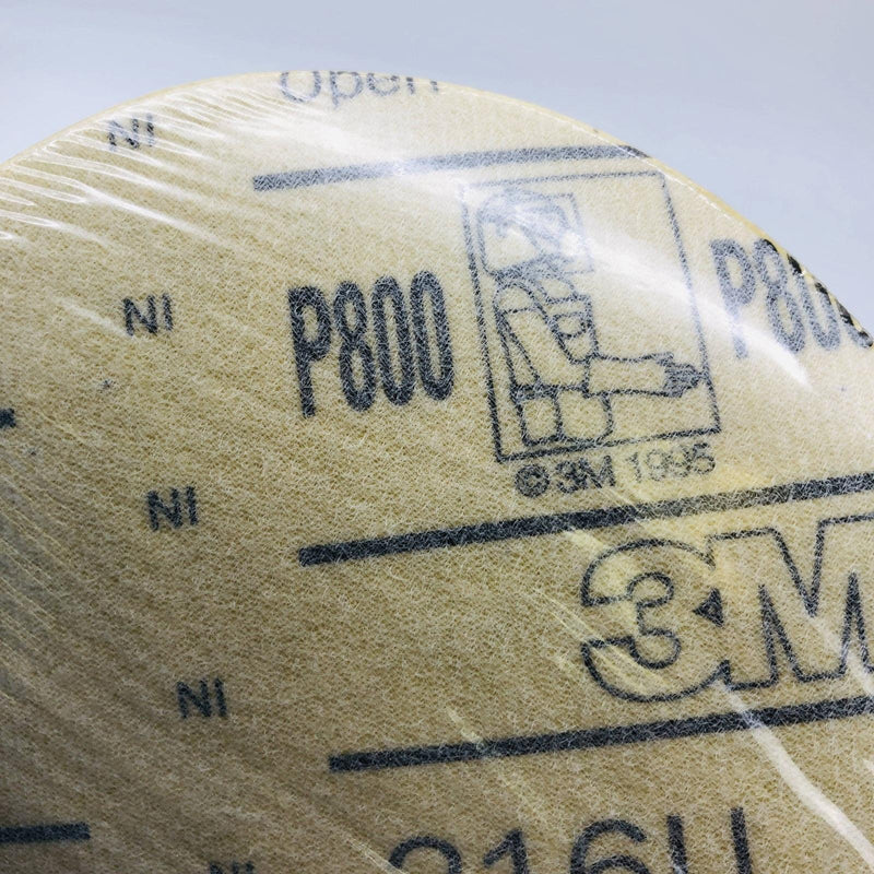 3M 7100065418 Sanding Disc Hookit Gold Paper 5in x NH 216U P800 50/Pack 3