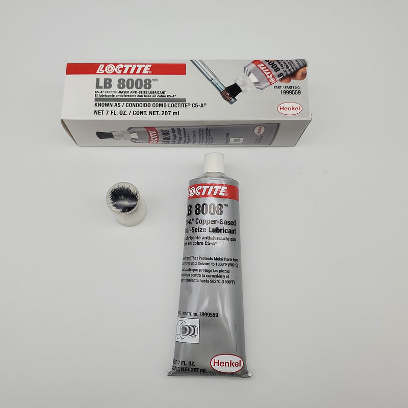 Loctite LB 8008 Anti-Seize Lubricant C5-A Copper Based 7 Fl Oz w/ Brush Top 1