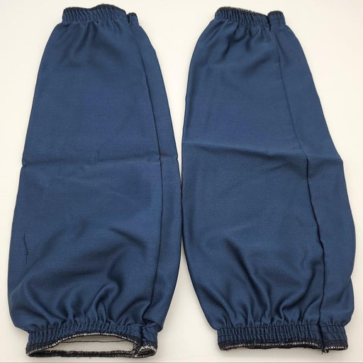 Stanco Welder Sleeves 18" Blue Universal Fit Dual Elastic Cuffs Cotton FR918E 1