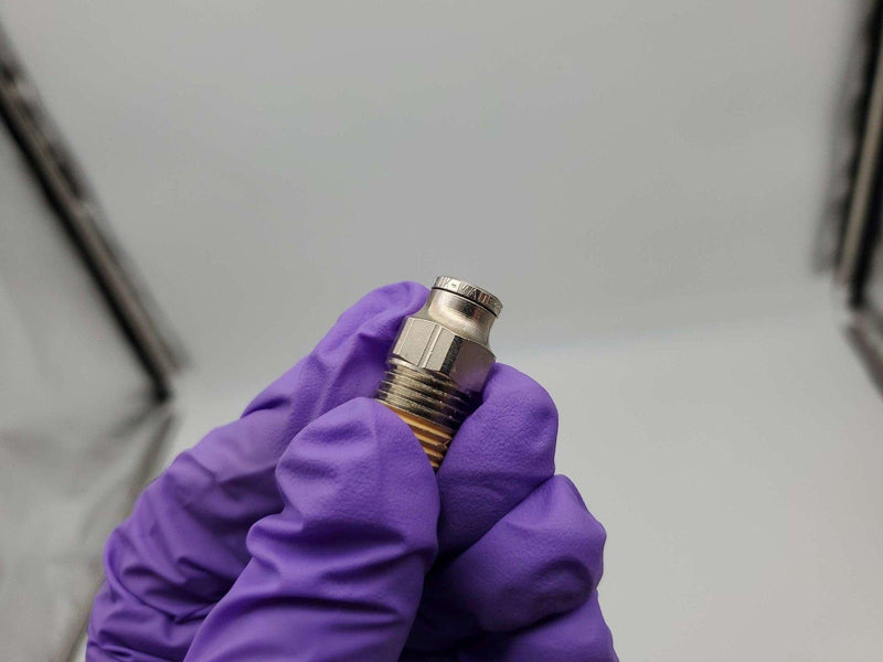 Norgren IMI 1/4" NPTF Push-In Straight Fittings 124250428 PNEUFIT Box of 10 3