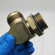 Caterpillar 5P3421 Elbow Fitting 90 Deg JIC Flare CAT Heavy Equipment OEM 3