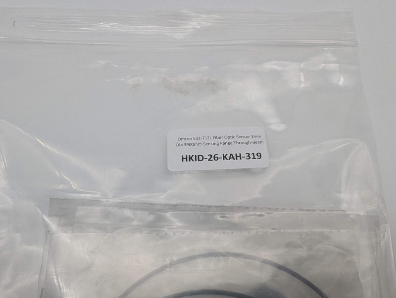 Omron E32-T12L Fiber Optic Sensor 3mm Dia 3900mm Sensing Range Through-Beam 5