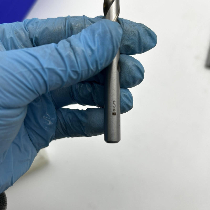 Cle-Line C22987 Jobber Length Drill Bit 1898 Letter S General Purpose Bright 6pk