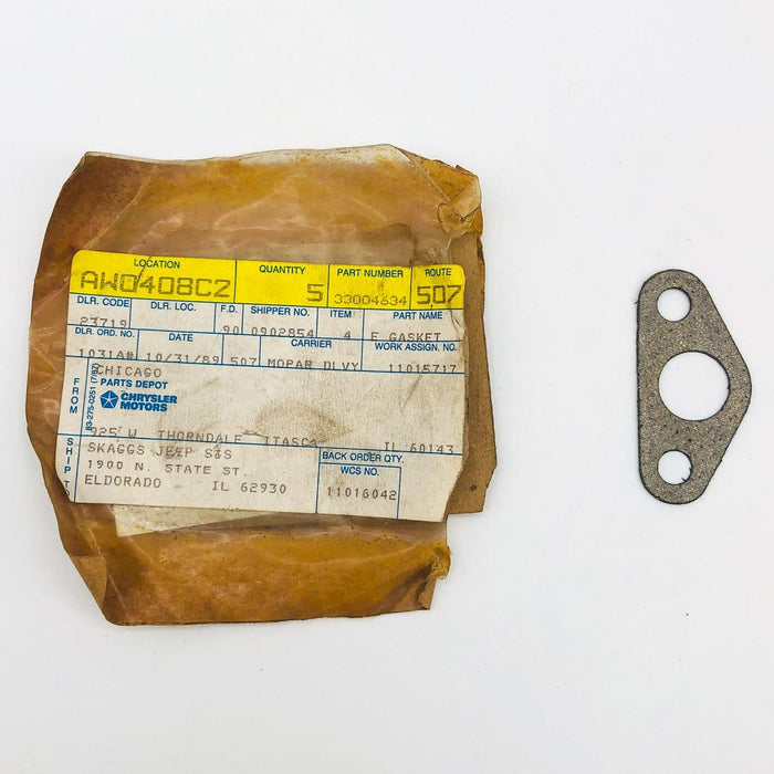 Mopar 33004634 Gasket for EGR Tube Flange OEM NOS Open 1