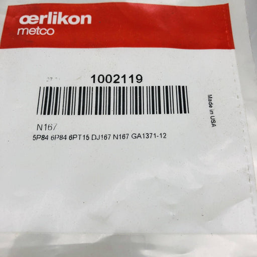 Oerlikon Metco 1002119 Retaining Ring Slip Spring for 5P-II Spray Gun Pack of 5 2