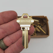 Schlage 35-100 K Key Blanks K Keyway Nickel Silver 5 Pin Box of 50 1