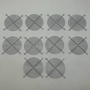Qualtek Electronics 08170 Fan Guard SAE 1008 4.5 in. Nickel Chrome Series 8 10pk 1
