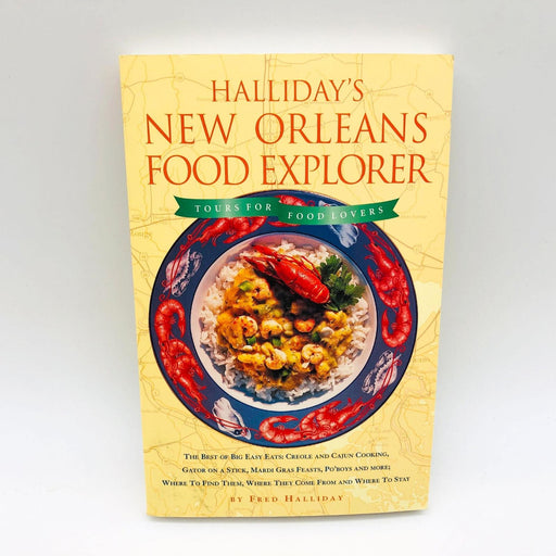 New Orleans Food Explorer Fred Halliday Paperback 1996 Louisiana Style Cookbook 1