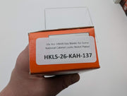 10x Ilco 1064A Key Blanks for Some National Cabinet Locks Nickel Plated 3