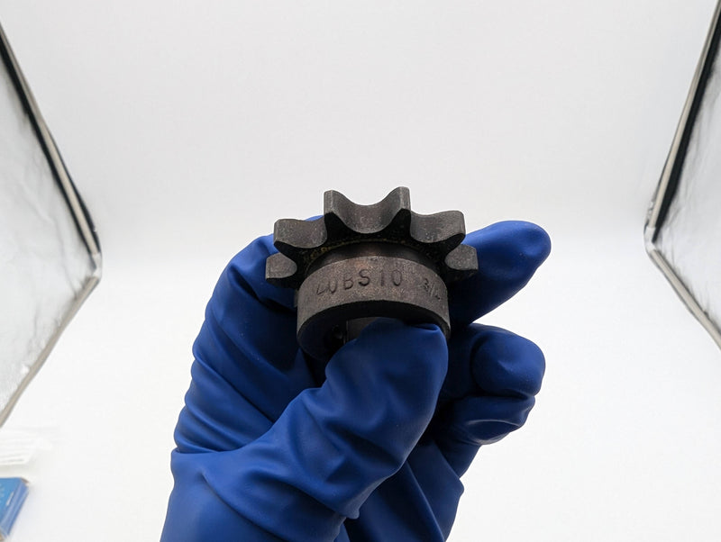 Martin 40BS10 3/4 Roller Chain Sprocket 3/4" Bore 10 Teeth 1/2" Pitch 3