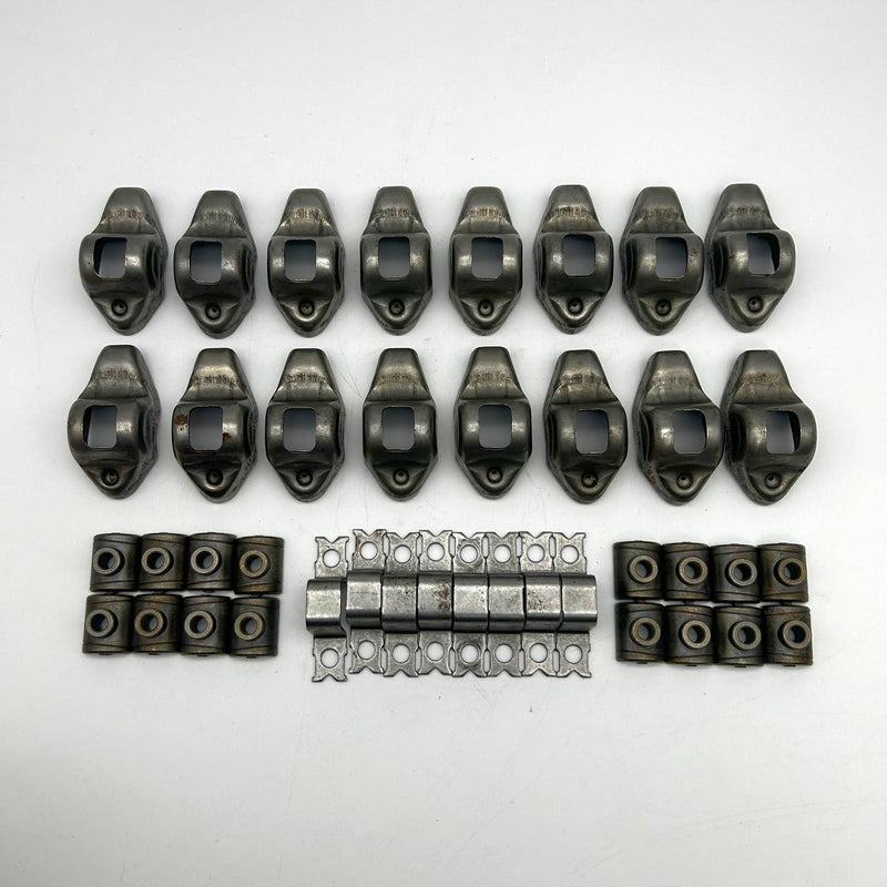 Crown 3223539KL Rocker Arms Kit NOS 16 Rocker Arms 16 Pivots 8 Bridges Open