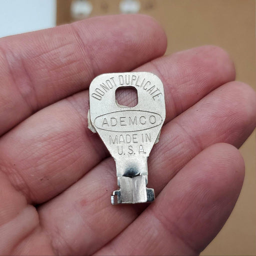 Ademco Keyswitch Key 507-218 Formed Key High Security USA Made NOS 1