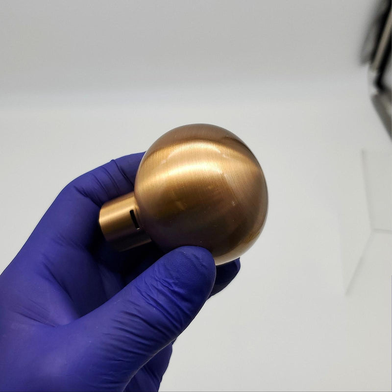 Arrow 752-01 Satin Bronze Ball Knob for M Series Inside Blank Standard Duty 5