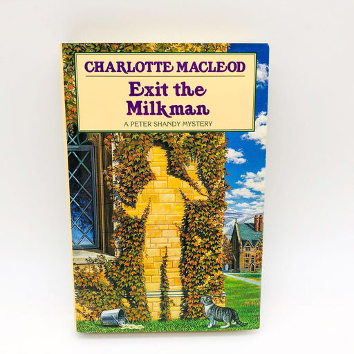 Exit The Milkman Charlotte Macleod Hardcover 1996 Peter Shandy Mystery 1