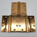 3x Hager BB 700 Door Hinges 4.5" x 4.5" Bright Bronze Full Mortise Ball Bearing 1