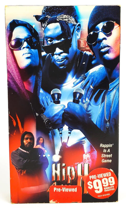 Hip Hop 4 Life VHS Tape Rap Battle Movie Filmed In Cleveland OH 2002 1