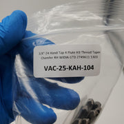 3/8"-24 Hand Tap 4 Flute H3 Thread Taper Chamfer RH WIDIA GTD 2749611 5303 5