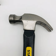 2x Stanley 51-613 Curve Claw Hammer 7oz Wooden Wood Handle Carbon Steel Head 5