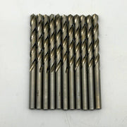 Cle-Line C62876 Jobber Drill Bit 1898 7.8mm Bright HSS 118 Radial Point 11pk 1