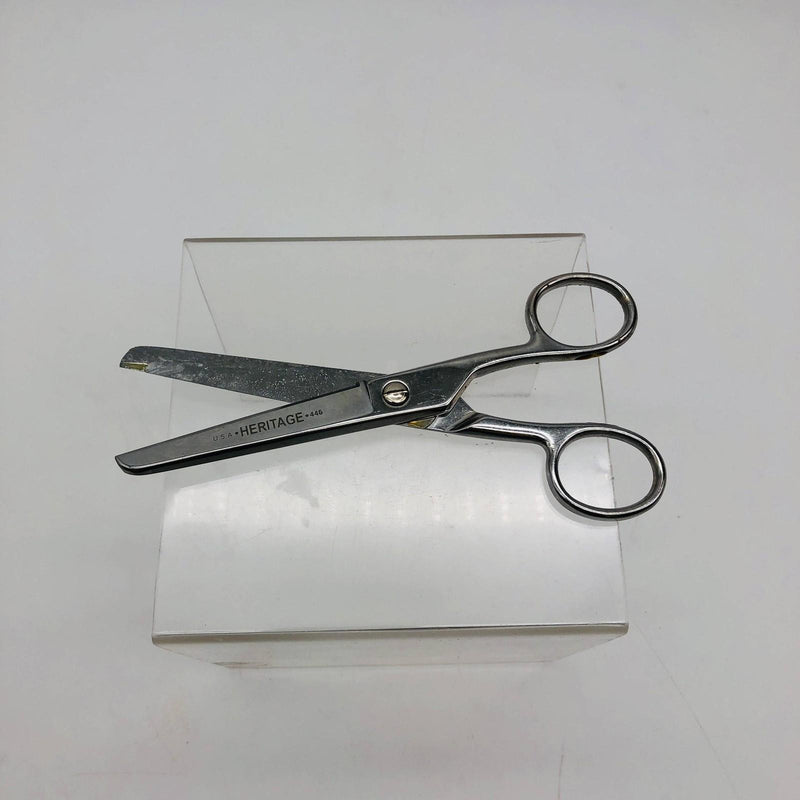 Klein Tools 446HC Scissors Safety Scissors Cutting 6-Inch Made in USA Heritage 4