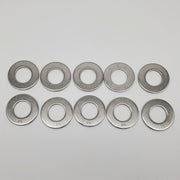 1" x 2" OD Flat Washers 316SS 0.11" Thick Star Stainless Screw Co Pack of 10 1