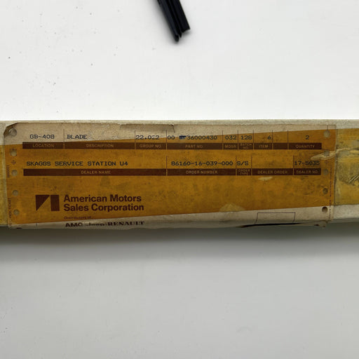 AMC Jeep 36000430 Wiper Blade Group Number 22.022 OEM NOS Made by Trico 2