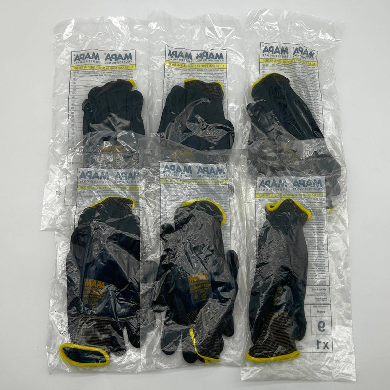 Mapa Ultrane 500P Cut Resistant Gloves 9 Large PN 34-500399 Grip Proof 6 Pairs