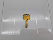 10x National D8795 Key Blanks 5 Pin for Some National Locks Brass 2