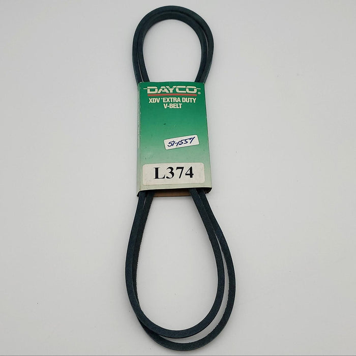 Dayco L374 Belt XDV Extra Duty 3/8" Width 74" Length Premium V-Belt 1