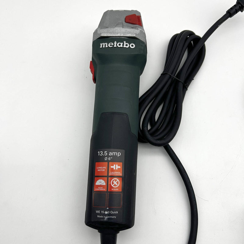 Metabo WE 15-150 Quick Angle Grinder 6" Corded 120V 50/60Hz 13.5A 600464420 12