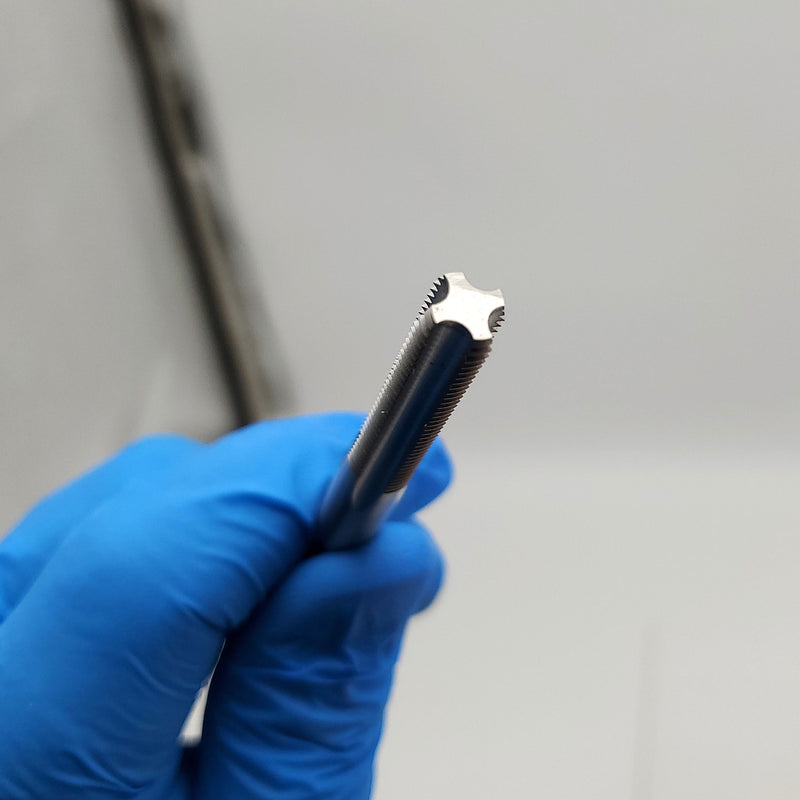 Widia 5/16"-24 Hand Tap 4 Flute 1-1/8" LOC 2-3/32" OAL Bottoming Straight 14124 3