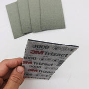 3M 30190 Foam Sheet Trizact Sanding 2-3/4 x 5-1/2 Hookit P3000 5 Sheets Per Pack 7