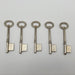 5x Taylor G506 Bit Keys .65" Bit Width x .063" Thick x .40" Height MI 3