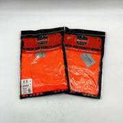 Ergodyne Glowear 8250Z Safety Vest Sz S/M Class 2 Two-Tone Orange Reflective 2pk 8
