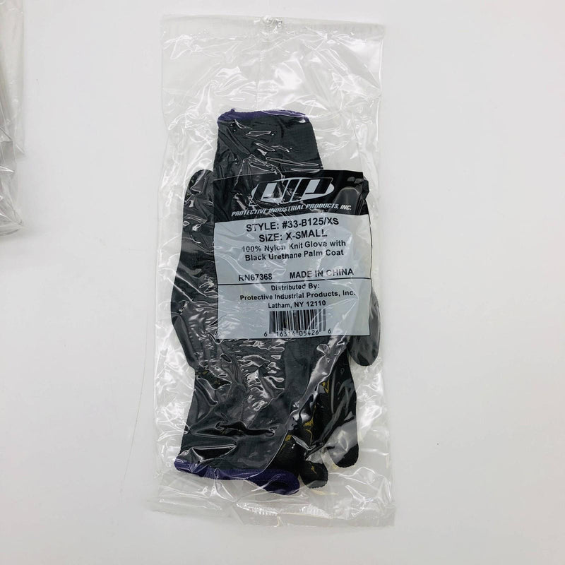 PIP 33-B125 Work Gloves XS Extra Small Seamless Nylon Polyurethane Palm 12 Pairs 4