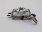 SMC MSQB20R Rotary Actuator w/ Table Size 20 Rack & Pinion M5 Ports 2