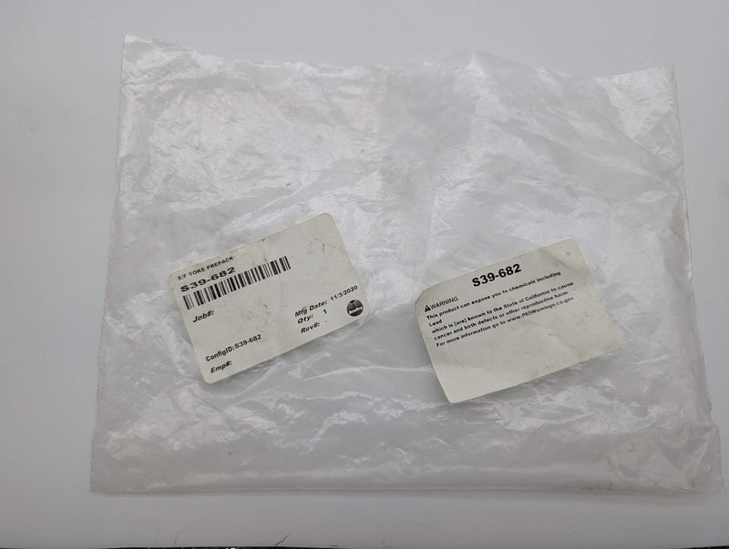 Bradley S39-682 Eye / Face Wash Sprayhead Yoke Assembly Prepack w/ Dust Covers 6