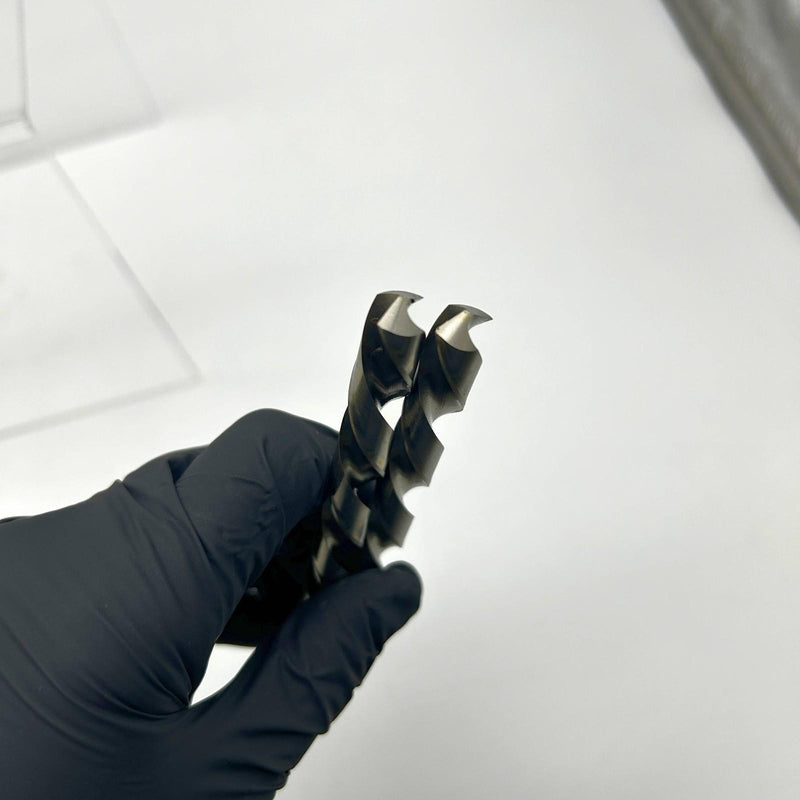 Chicago-Latrobe 44427 Jobber Drill Bit 27/64 List 150L Left Hand HSS Bright 2pk