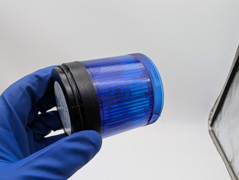 Allen Bradley 855T-B24TL6 Blue Stack Light Module Steady 24V w/ Bulb 3