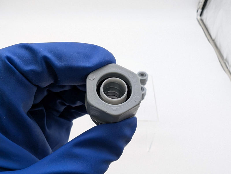 5x LAPP 55501320 Straight Conduit Fittings M16x1.5 Thread 43mm OAL 11mm Opening 5