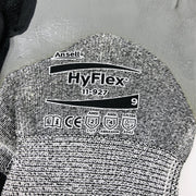 Ansell 11927 Work Gloves Size 9 Large Cut Resistant Nitrile Palm HPPE 12 Pairs 2