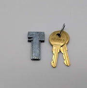 Diebold 31-018431 Undercounter Lock Core Kit w Bolt & 2 Keys Keyed 8006 4