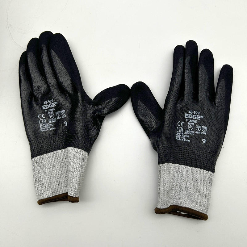 Ansell Edge 48-929 Cut and Oil-Resistant Gloves Size 9 Large Nitrile Coat 12 Prs 3