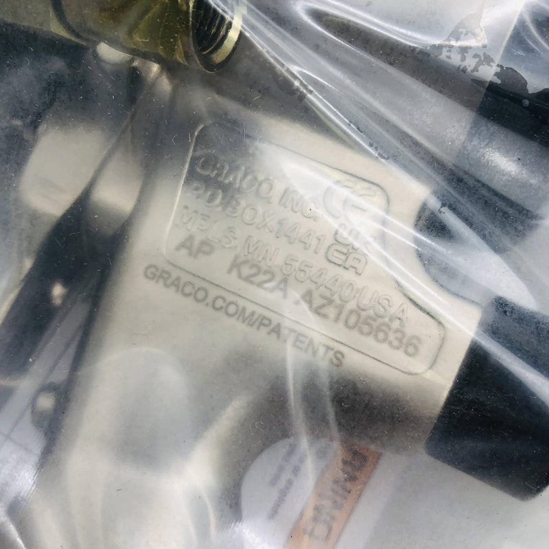 Graco 246100 Fusion Air Purge Spray Gun Round 00 Mix Chamber .029in Orifice Size 7