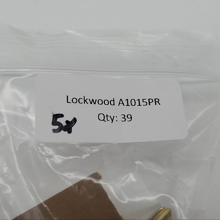 5x Lockwood A1015PR Key Blanks P Keyway Nickel Silver 6 Pin USA Made NOS 4